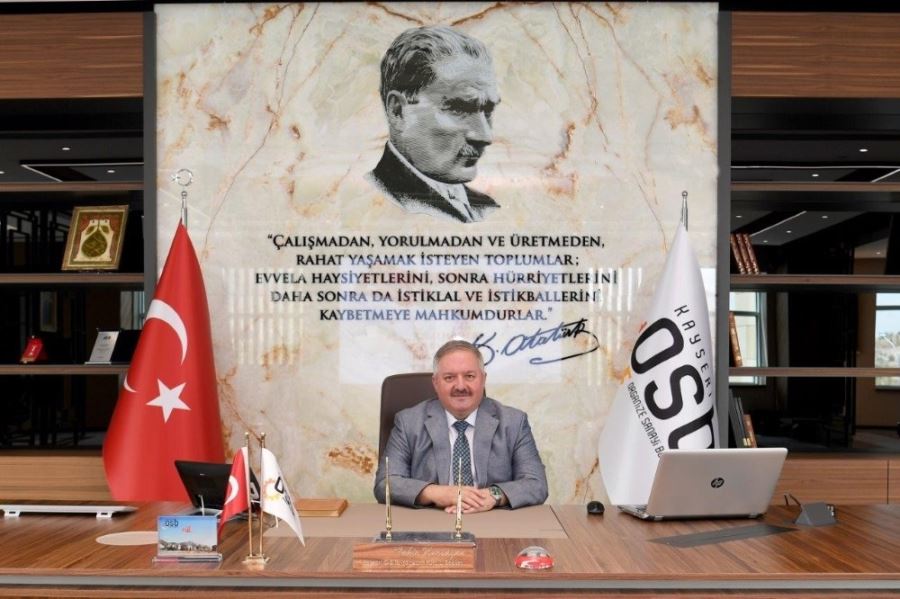 Kayseri OSB Başkanı Tahir Nursaçan, 