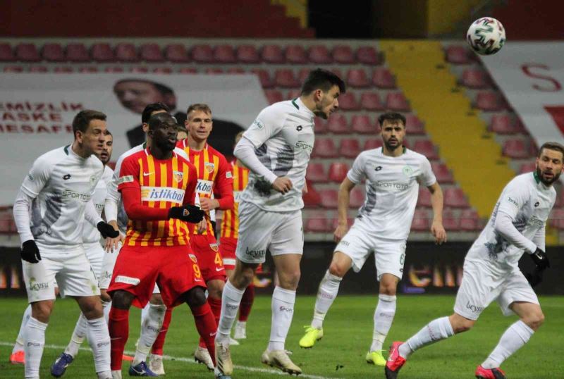 Konyaspor ile Kayserispor 29. randevuda
