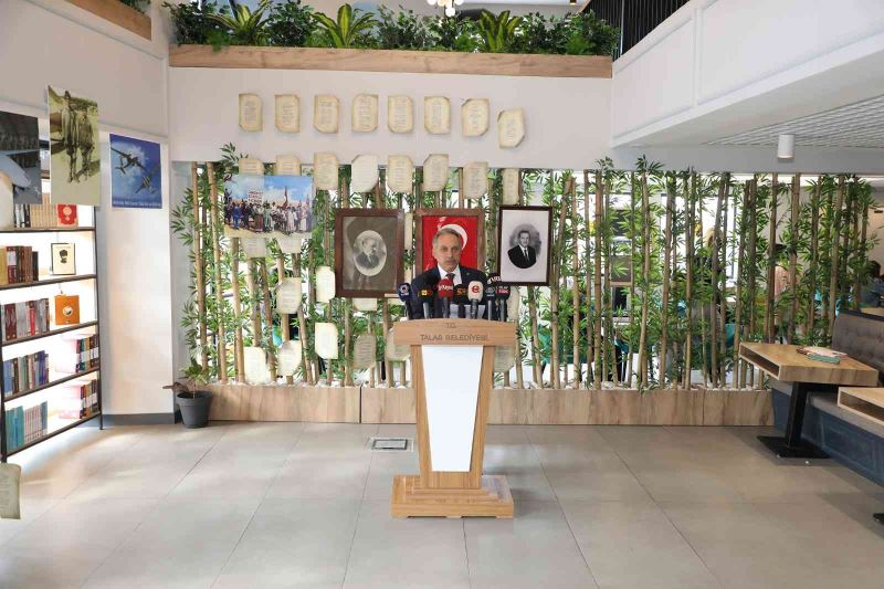 Talas Belediyesi’nden Cumhuriyet’in 100’üncü yılına özel proje ve etkinlikler
