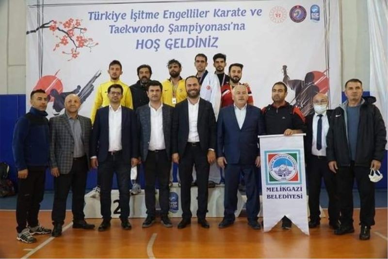 İşitme Engelliler Taekwondo Türkiye Şampiyonasında Kayseri rüzgârı
