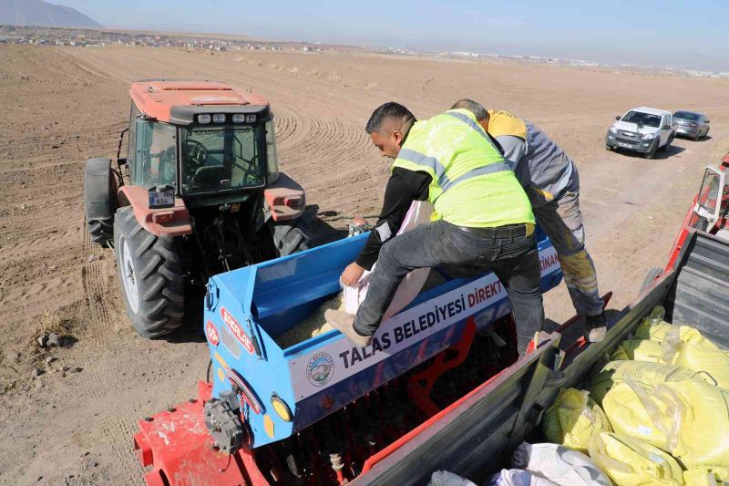 Talas’ta tarımsal faaliyetler hız kesmiyor
