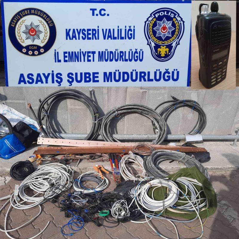 Nevşehir’de hırsızlık yapan 3 kişi Kayseri’de yakalandı
