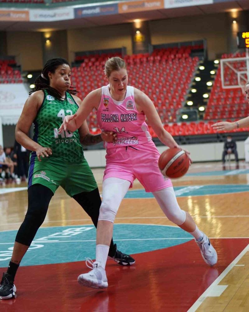 Bellona Kayseri Basketbol ilk galibiyetini aldı
