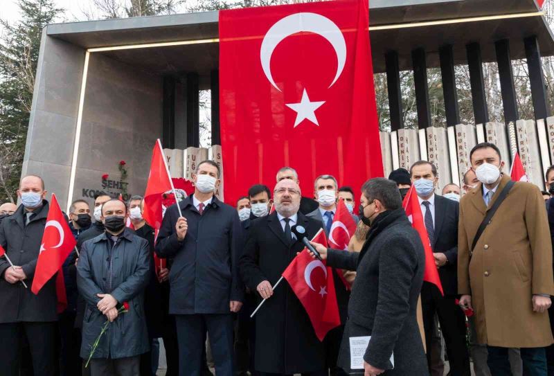 Kayseri Üniversitesi, 17 Aralık Kayseri şehitlerini andı
