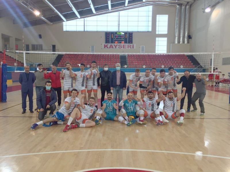 Melikgazi Belediyespor yine galip
