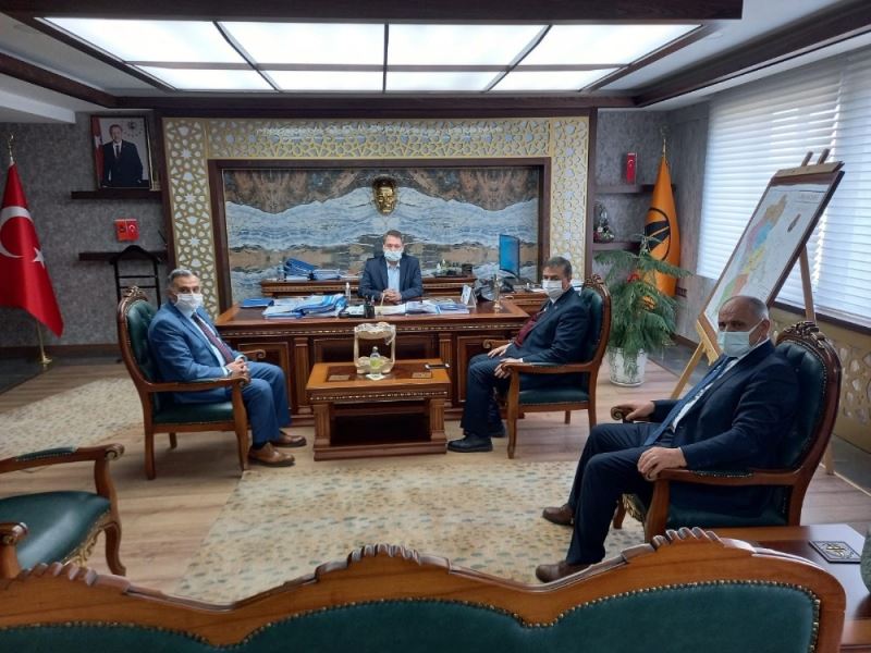 Başkan Mehmet Cabbar’dan  Karayolları Bölge Müdürlüğüne ziyaret
