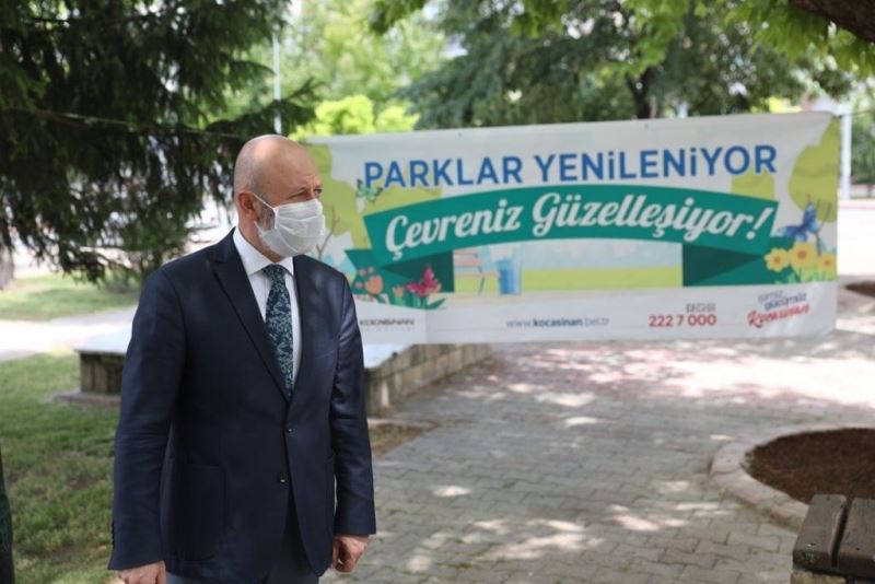 Başkan Çolakbayrakdar: “Yeşil alan miktarı daha da artırılacak