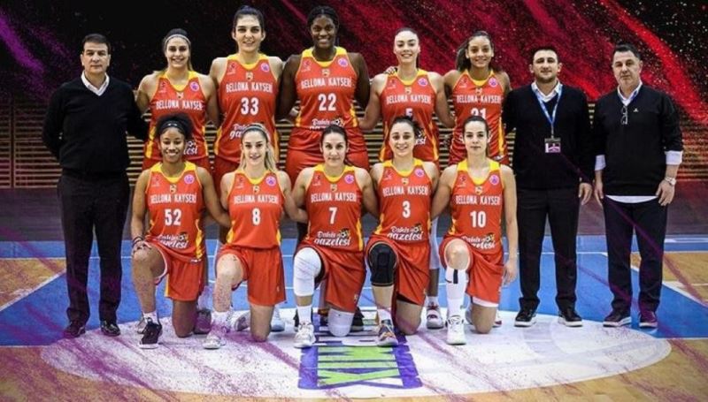 Bellona Kayseri Basketbol hızlı hücumda etkili oldu
