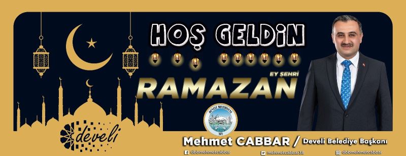 Başkan Mehmet Cabbar: “Ramazan’da edindiğimiz nefis terbiyesinin yıl boyunca sürmesini dilerim”

