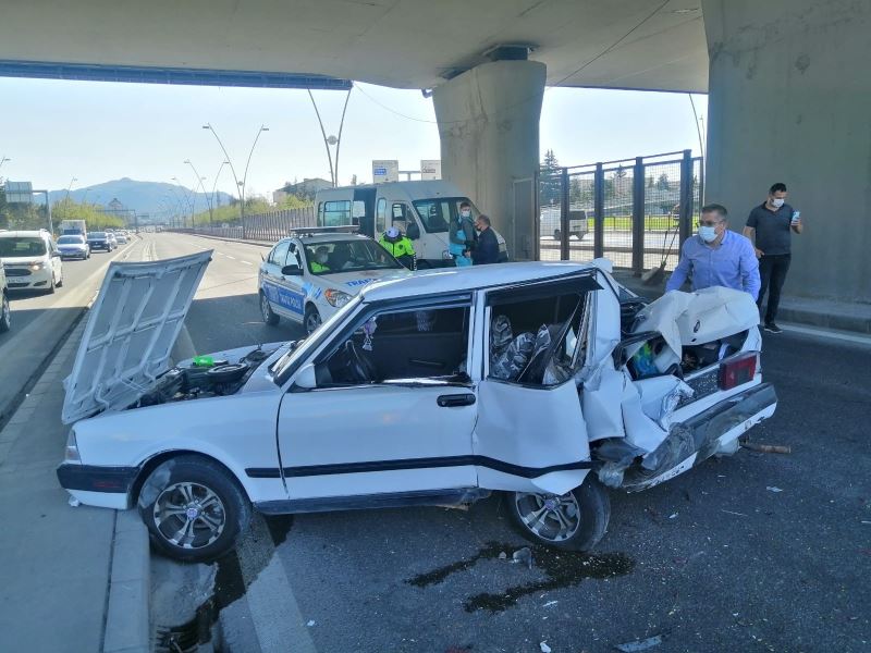 Kayseri’de zincirleme trafik kazası: 4 yaralı
