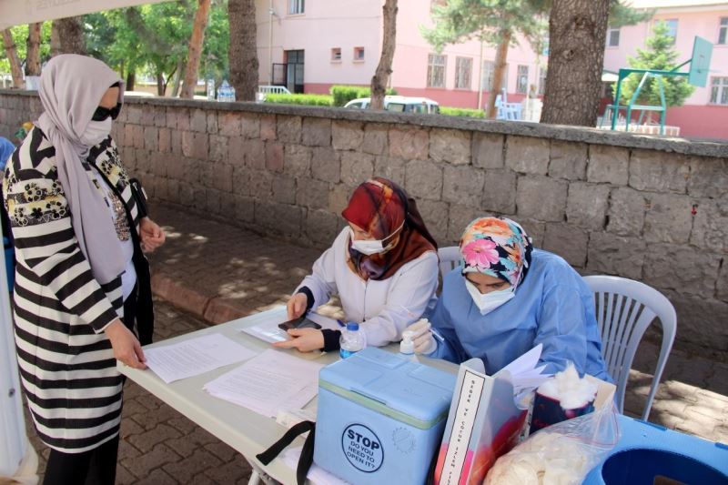 Kayseri’de aşıda yeni rekor: 27 bin 748
