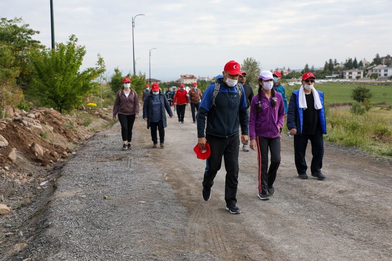 Talas’ta ‘Dünya Çevre Gününde’ doğa yürüyüşleri başladı
