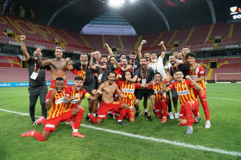 Kayserispor 26. kez Süper Lig’de
