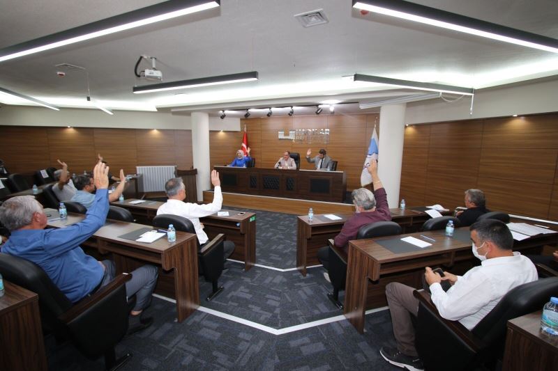 Hacılar Belediyesi Temmuz  Ayı Meclis Toplantısı yapıldı
