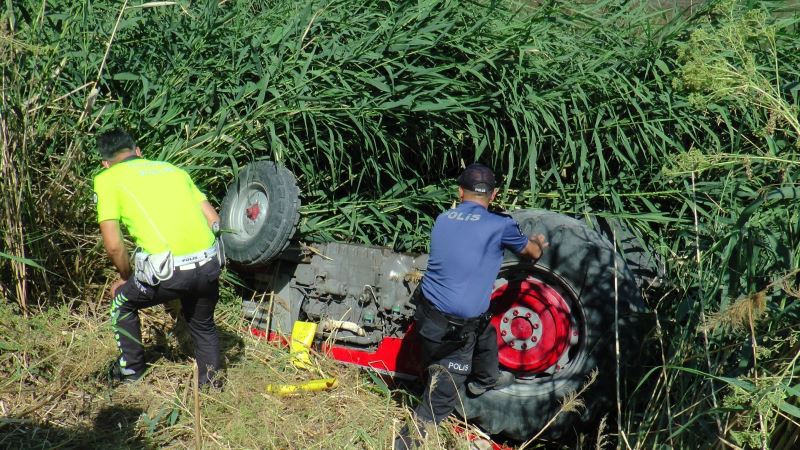 Dereye uçan traktörün 19 yaşındaki sürücüsü hayatını kaybetti
