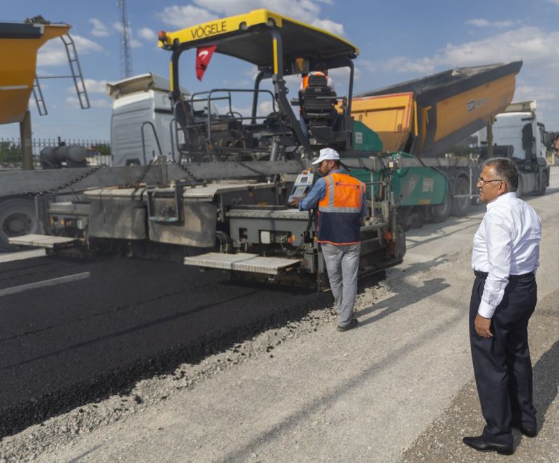 Büyükşehirden kırsala 41 milyonluk asfalt yatırımı
