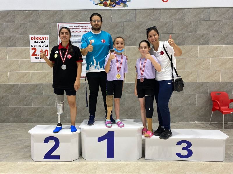 Türkiye Bedensel Engelliler Federasyonu Yüzme Şampiyonası’nda Kayseri damgası
