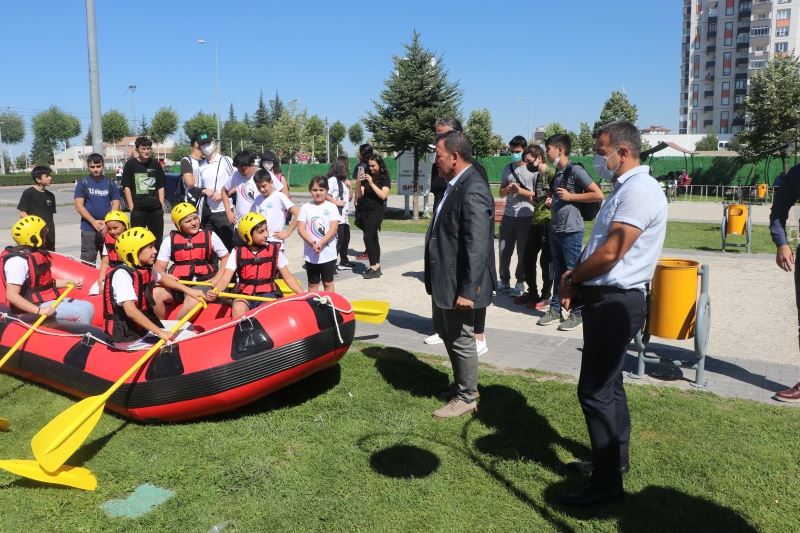 Kayseri’de rafting sporu yapılacak
