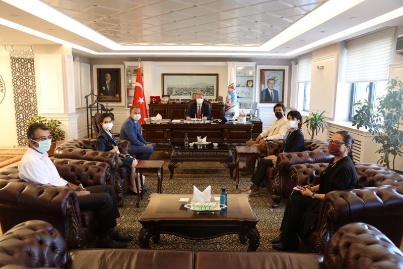 Birleşmiş Milletler Dünya Gıda Örgütü Türkiye Temsilciliğinden Başkan Palancıoğlu’na ziyaret
