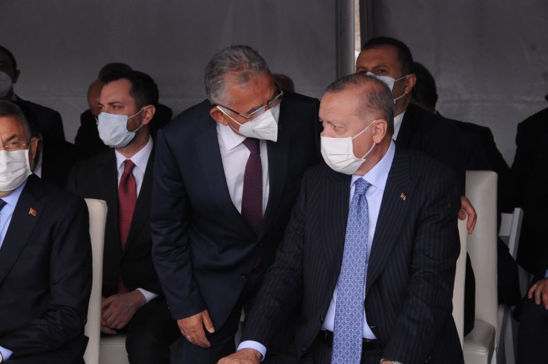 Büyükkılıç, Kırşehir’de Cumhurbaşkanı Erdoğan ile görüştü
