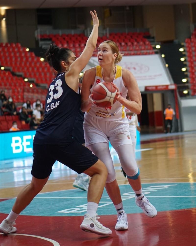 Erciyes Cup: Bellona Kayseri Basketbol: 67 ÇBK Mersin Yenişehir Belediyespor: 66
