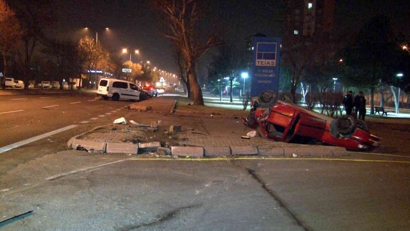 Kayseri’de trafik kazası: 4 yaralı
