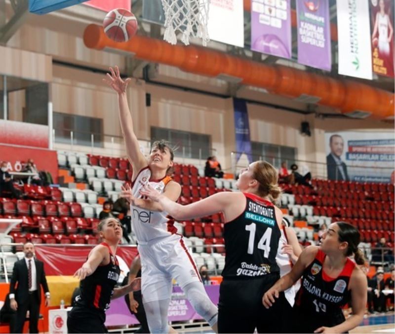 KBSL: Galatasaray: 58 - Bellona Kayseri Basketbol:61
