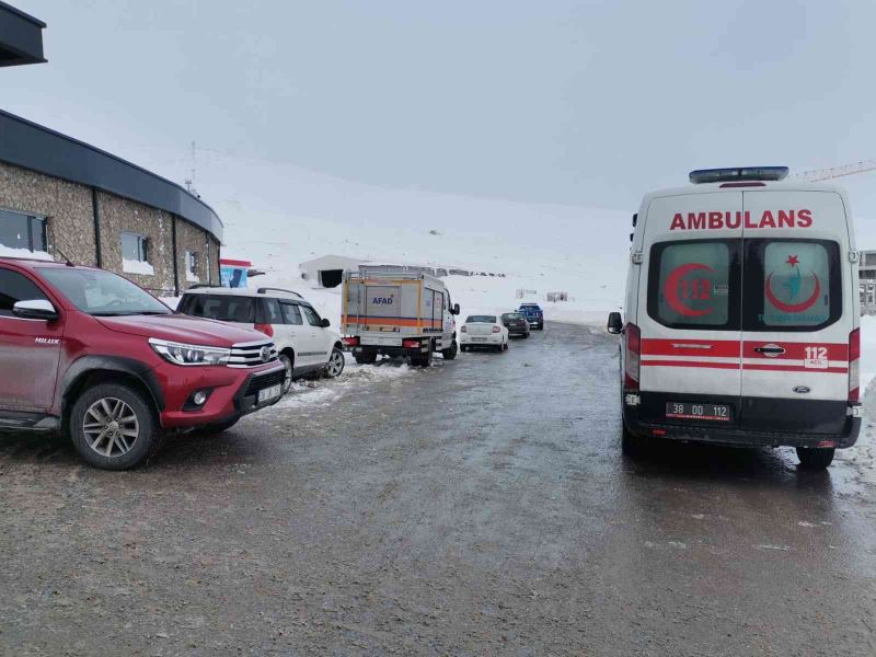 Erciyes’te çığ düştü: 1 kişi kayıp
