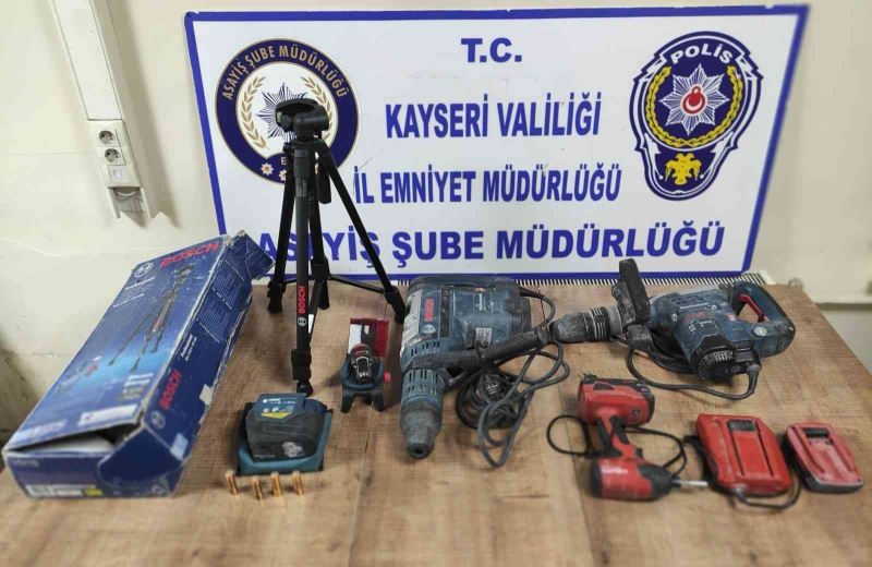 Kayseri’de 80 polis ile hırsızlık operasyonu: 8 gözaltı
