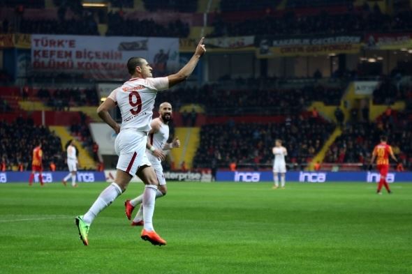 Spor Toto Süper Lig: Kayserispor: 2 - Galatasaray: 0 (İlk yarı)
