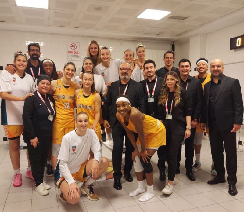 TKBL: Melikgazi Kayseri Basketbol: 80 - Rize Belediyesi: 78
