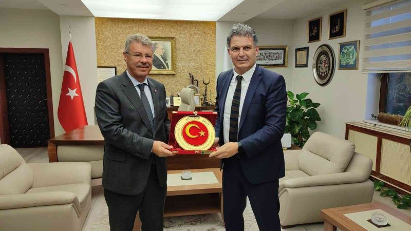 Kayseri Amatör Spor Kulüpleri Federasyonu’ndan Akay’a teşekkür ziyareti
