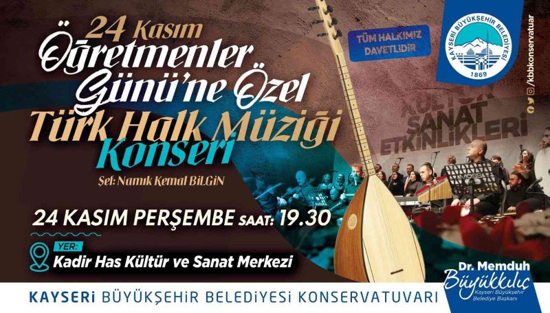 Öğretmenler günü’ne Özel Konser
