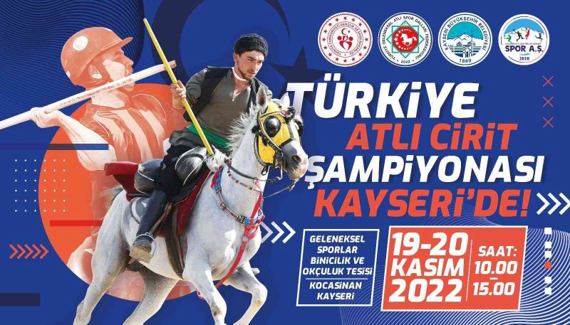 Büyükşehir’in ev sahipliğinde Atlı Cirit Şampiyonası heyecanı yaşanacak
