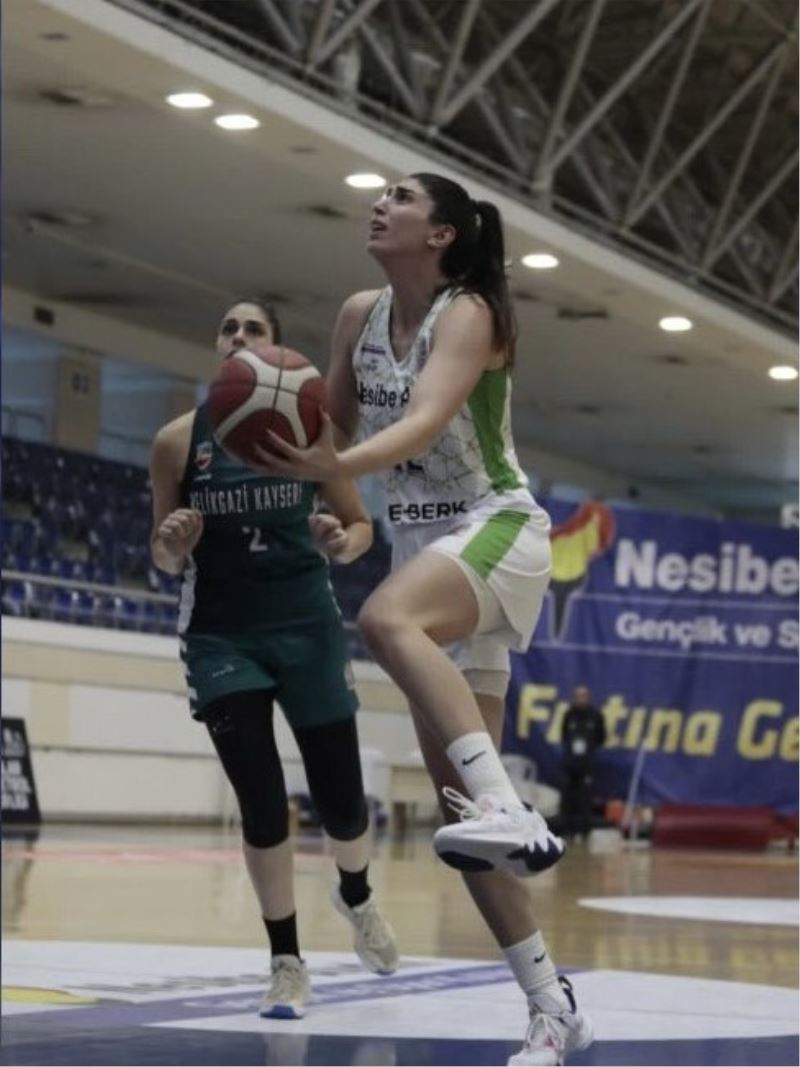 TKBL: Nesibe Aydın: 74 - Melikgazi Kayseri Basketbol: 60