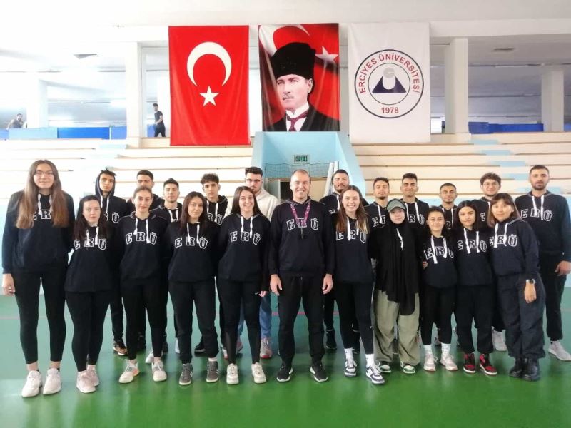 Erciyes Üniversitesi’nde hedef çifte şampiyonluk
