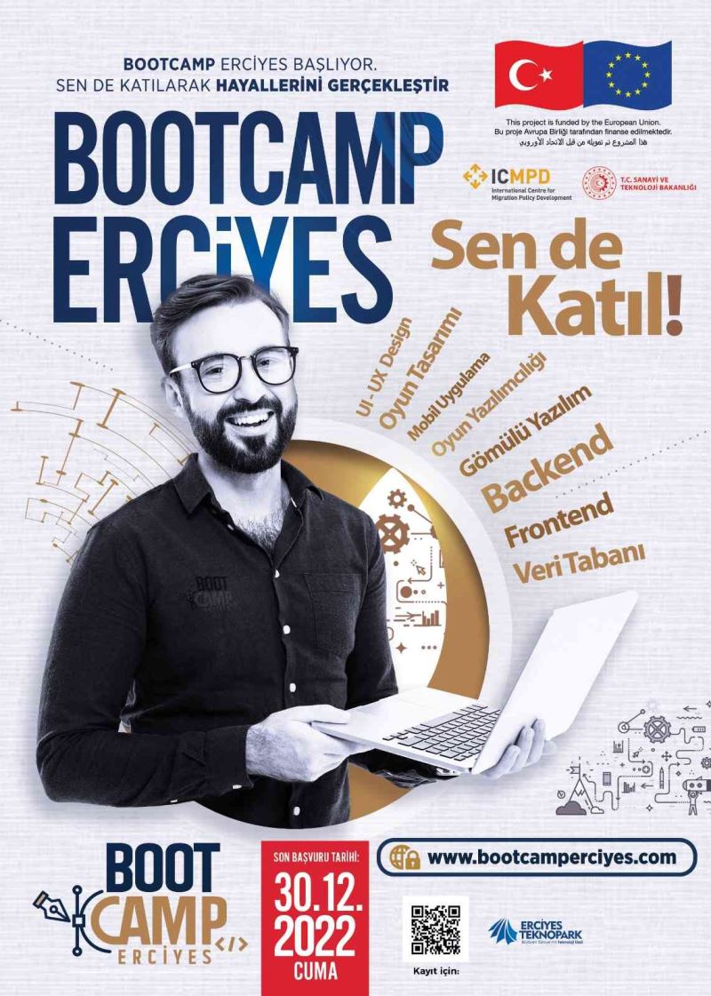 Bootcamp Erciyes başvuruları başladı

