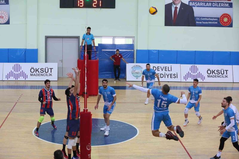 Develi Belediyespor evinde kazandı
