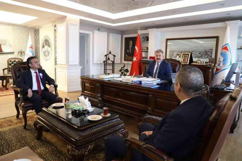 Vergi Dairesi Başkanından Başkan Palancıoğlu’na ziyaret
