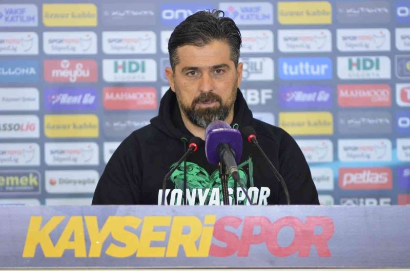 Konyaspor Teknik Direktörü Palut: 