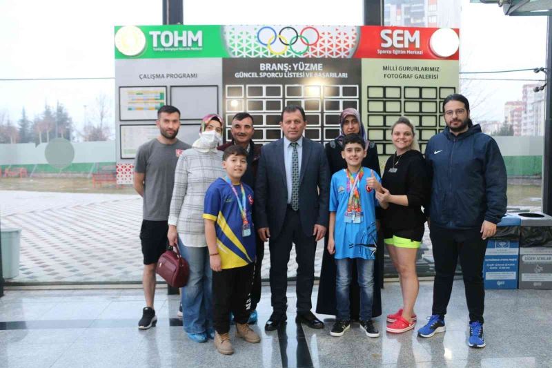 Ali İhsan Kabakcı’dan şampiyonlara ziyaret
