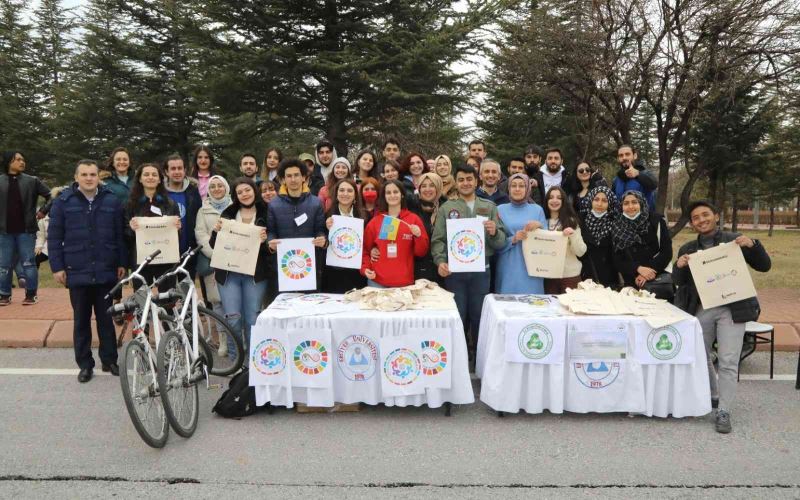 ERÜ’de pedallar 8 Mart Dünya Kadınlar Günü için çevrildi
