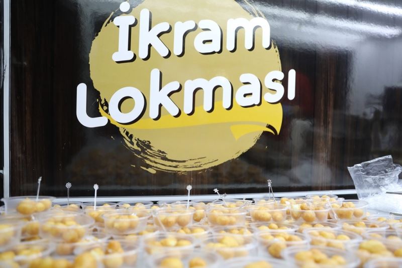 Kocasinan’da ‘ikram lokması’ uygulaması
