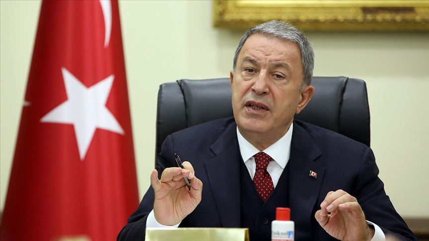 Bakan Akar: “Irak ve Suriye’nin kuzeyinde tek amacımız var o da teröristle mücadele etmek”