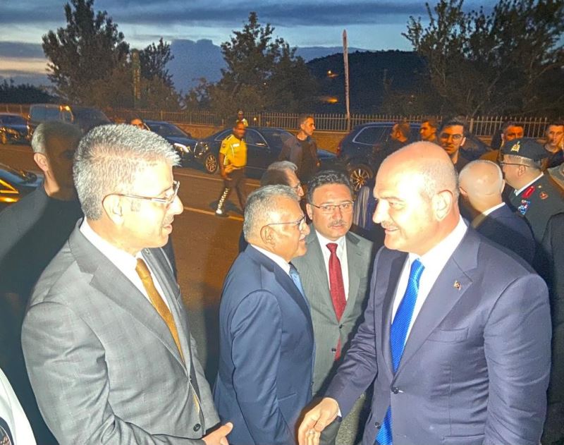 İçişleri Bakanı Soylu Kayseri’de
