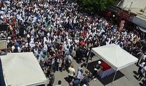 Saldırıda hayatını kaybeden doktor Karakaya’yı binler uğurladı