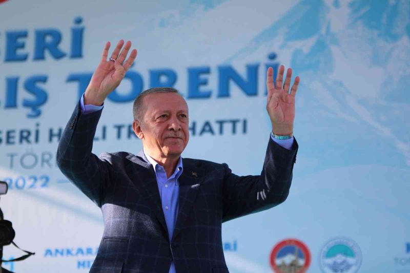 Kayseri’den Cumhurbaşkanı Erdoğan’a anlamlı pankart
