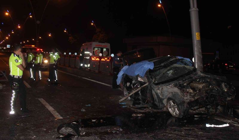 Kayseri’de feci kaza: 2 ölü, 2 yaralı
