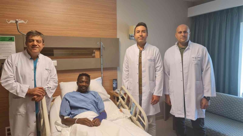 Sivassporlu Ahmed Musa, Kayseri’de ameliyat oldu
