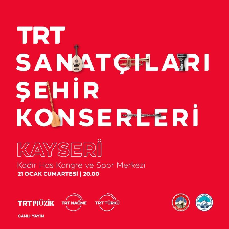 Valilik ve büyükşehir iş birliğinde ‘TRT Sanatçıları Şehir Konseri’

